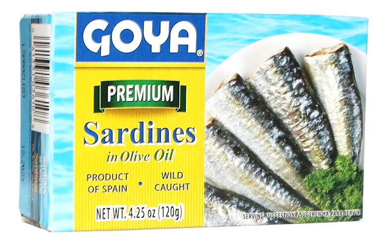 Goya Sardines in Olive Oil 4 oz